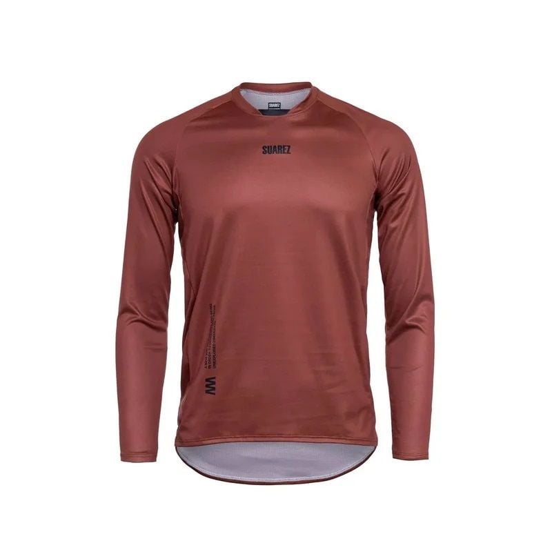 JERSEY MANGA LARGA SUAREZ T SHIRT AT MARSALA RED 2.4
