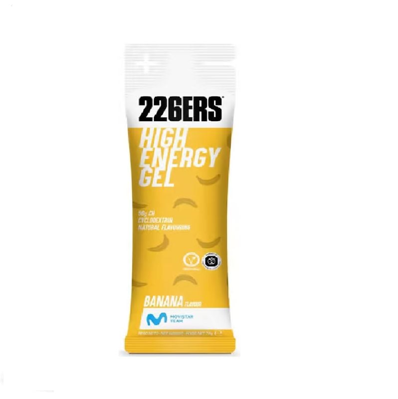 GEL 226ERS HIGH ENERGY 50g CH CYCLODEXTRIN NATURAL FLAVOURING BANANA