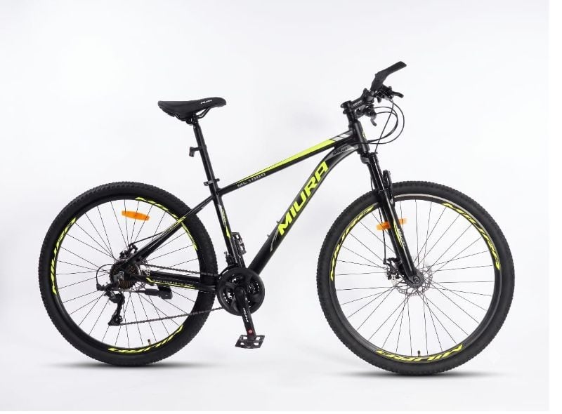 BICICLETA MONTAÑERA RIN 20 CUADRO ALUMINIO Y SUSPENSION DELANTERA 18 VELOCIDADES