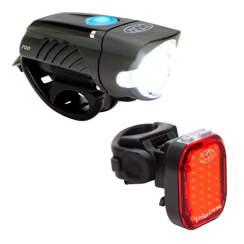 Combo 700 Luz Delantera Swift 700 y Vmax+ 180 Nite Rider