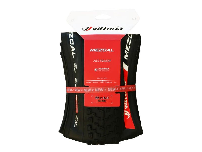 CAUCHO MTB Mezcal XC Race 29x2.25 / 2.4 TLR BLACK Grap+Silica Vittoria