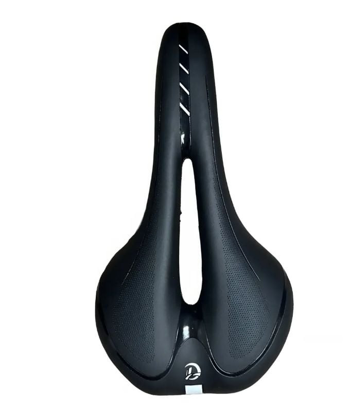 ASIENTO UM NEGRO ANTIPROSTATICO 4 LINEAS BLANCAS