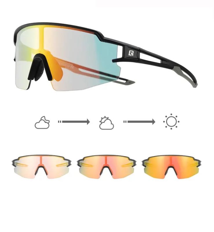 LENTES ROCKBROS FOTOCROMATICOS NEGRO S - 10179BK