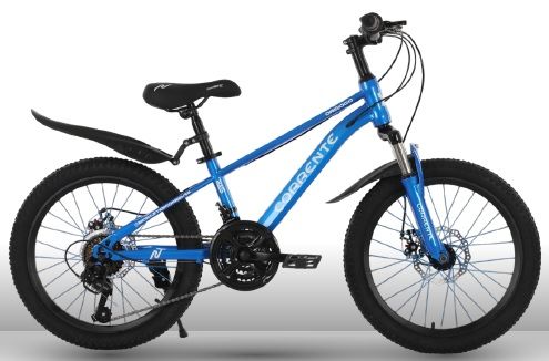 Bicicleta Corrente Orinoco rin 20 azul con cambios SHIMANO