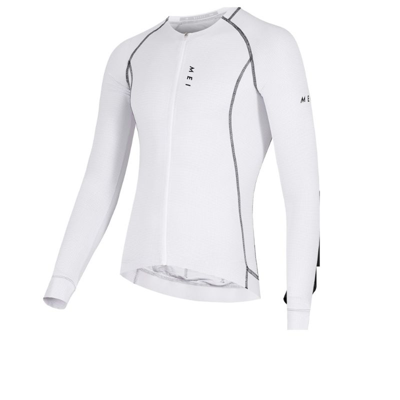 MAILLOT JERSEY MY341 PRO MAN LONG SLEEVEVES MANGA LARGA-WHITE