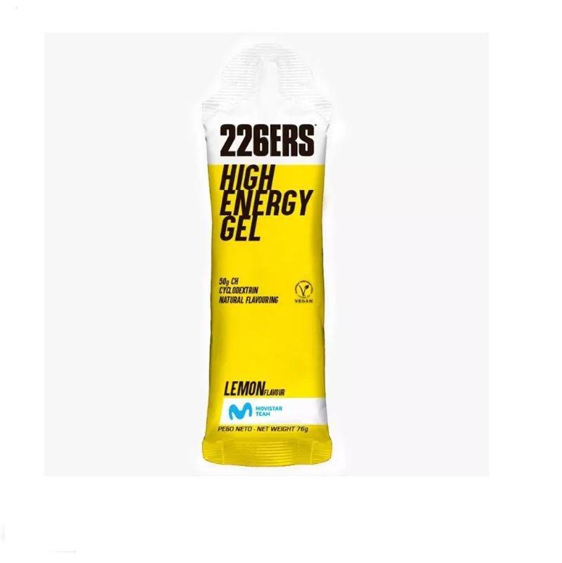 GEL 226ERS HIGH ENERGY 50g CH CYCLODEXTRIN NATURAL FLAVOURING LEMON