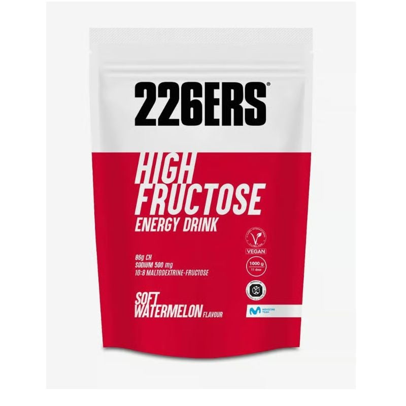 226ERS HIGH FRUCTOSE ENERGY DRINK 86G CH SODIUM 500MG 10:8 MALTODEXTRINE-FRUCTOSE SOFT WATERMELON FLAVOUR 1000G