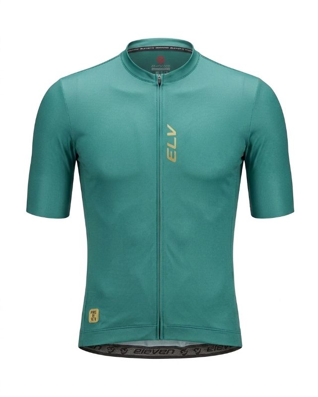 MAILLOT ELEVEN PRO SLIM MANGA CORTA VERDE