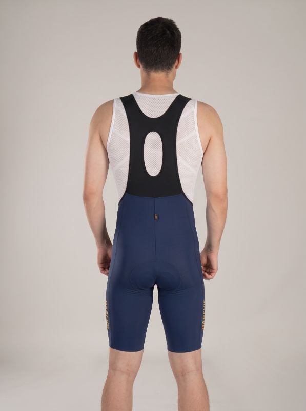 LICRA DAREVIE DVP106-GD LUNEXT BIB SHORTS ITALY ELASTIC INTERFACE WALLONE PAD-BLUE