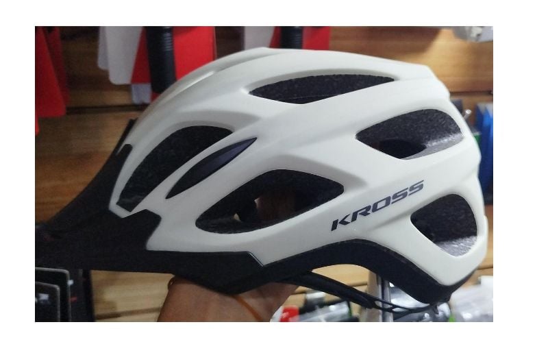 CASCO KROSS MTB COLOR CREMA