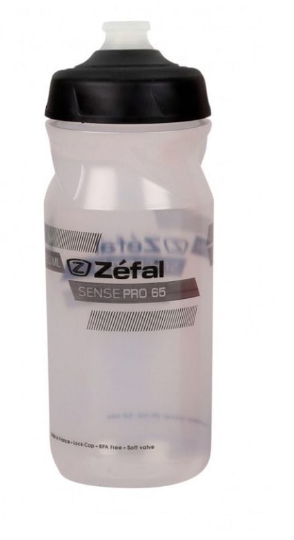 Termo Sense Pro 65 de 650 ml Translúcido (gris / negro) Zefal