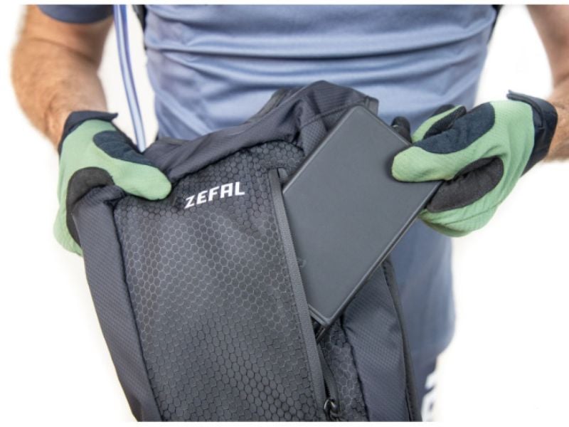 Bolso De Hidratacion Z Hydro Race De 1,5L Negro Zefal