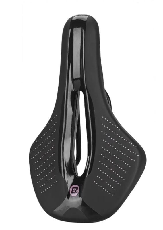 ASIENTO ROCKBROS MTB NEGRO CON ROSADO A3821
