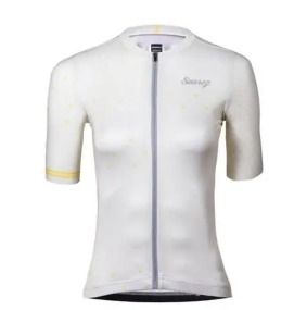 MAILLOT SHORT SLEEVE JERSEY SHERBET DAMA AMARILLO (AVANT)