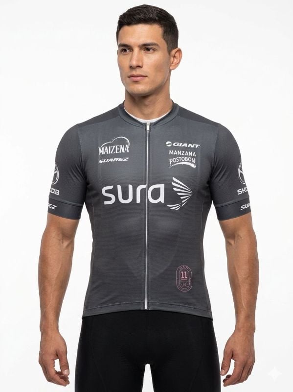 MAILLOT SUAREZ LA RUTA COL C523 MANGA CORTA