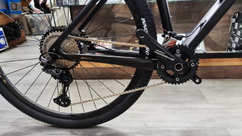 Bicicleta Twitter MTB NEGRA TALLA L 2X12 Velocidades SHIMANO XT FRENOS HIDRAULICOS CUADRO BOOST