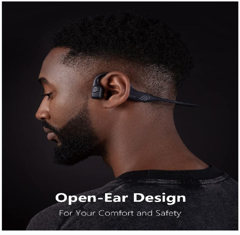 AUDIFONOS DE CONDUCCION OSEA LS1 ROCK BLACK GRAY KLATRE