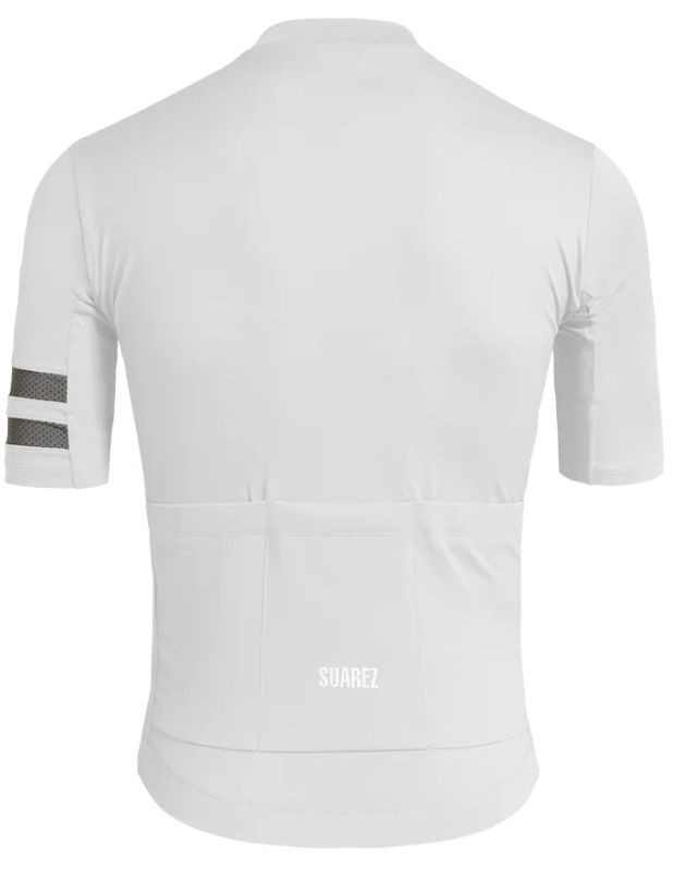 MAILLOT SUAREZ SHORT SLEEVE JERSEY SOLID CHALK 2.3 W