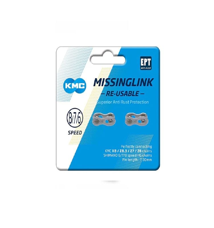 CONECTOR DE CADENA KMC 8/7/6 SPEED