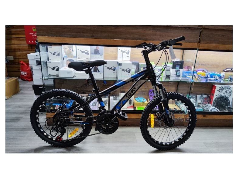Bicicleta Rim 20 Supply bikes negro,gris y azul