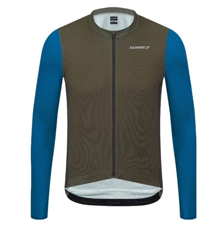 MAILLOT SUAREZ LONG SLEEVE JERSEY EASE MOCHA