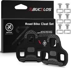 TRABAS BUCKLOS KEO CLEAT SET NEGRAS