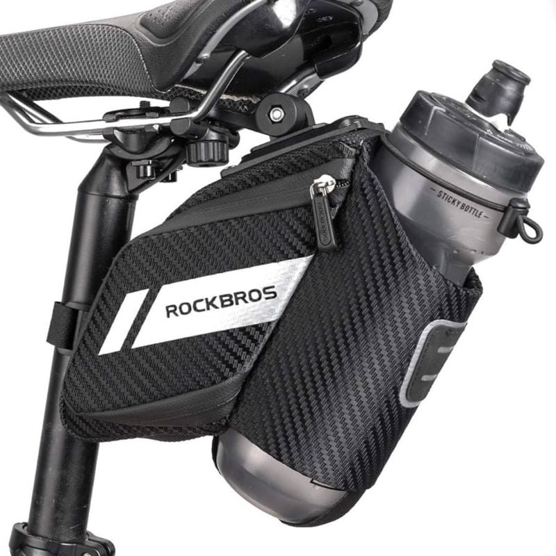BOLSO DE ASIENTO CON PORTA TERMO ROCKR OS - C32BK
