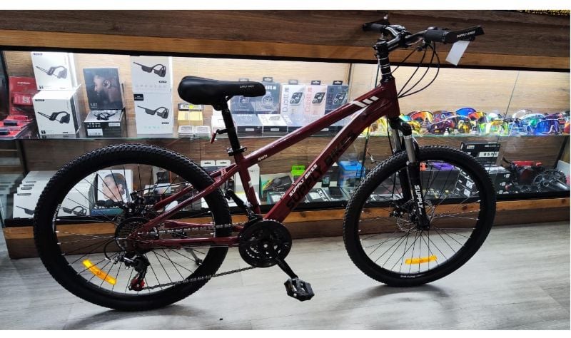 BICICLETA SUPPLY BIKE COLOR VINOTINTO