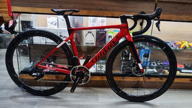BICICLETA WILIER TALLA XS CON SRAM FORCE ELECTRONICO 12 VELOCIDADES FUL CARBONO