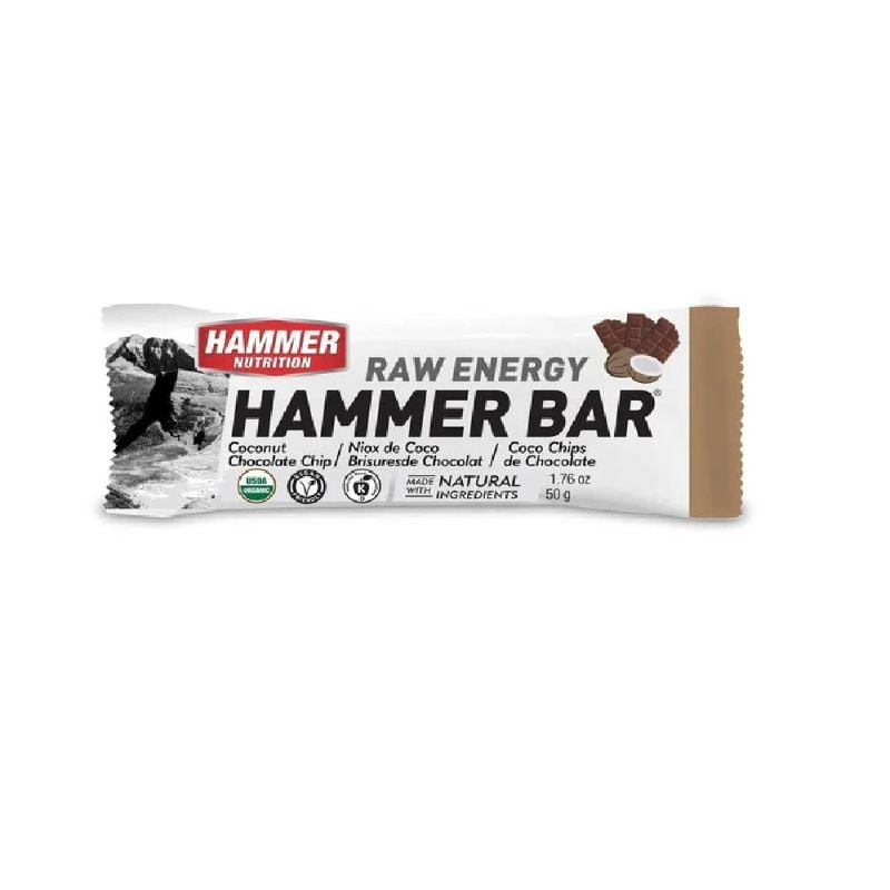 HAMMER BAR RAW ENERGY COCONUT CHOCOLATE CHIP
