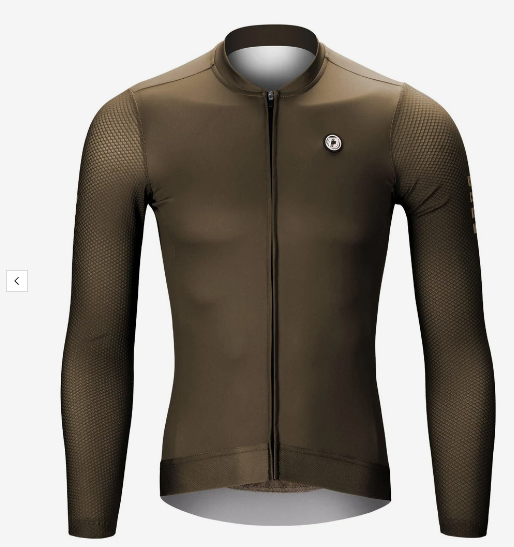 MAILLOT DAREVIE DV187 LONG SLEEVE BROWN MANGA LARGA