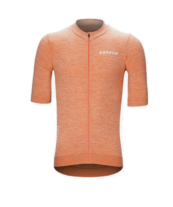 MAILLOT DAREVIE DVJ199 COMPRESS JERSEY ORANGE MANGA CORTA