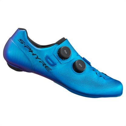 ZAPATOS RUTA SHIMANO RC903 S-PHYRE AZUL DOBLE BOA ALTA COMPETICION