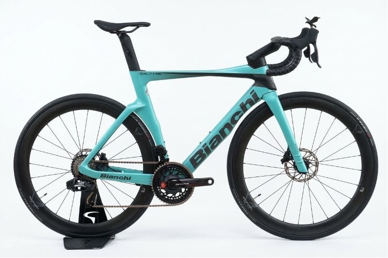 BICICLETA Bianchi Oltre Pro con SRAM Force verde Talla M