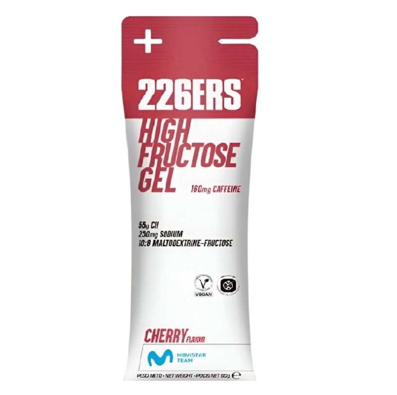 HIGH FRUCTOSE GEL 80GR CAFFEINE CHERRY 160MG