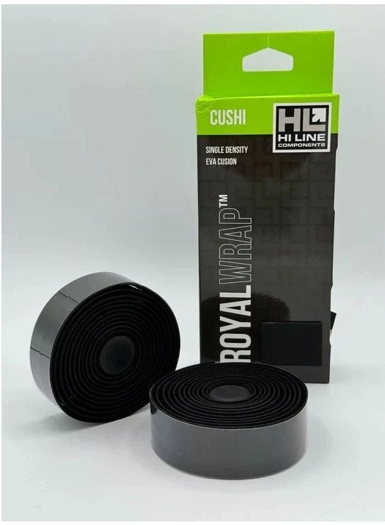 CINTA PARA MANUBRIO DE RUTA HI LINE CUSHI ROYAL WRAP NEGRO