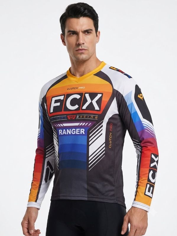 JERSEY MANGA LARGA FOX MULTICOLOR