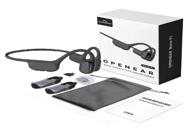 AUDIFONOS OPENEAR WATERPROOF IP68 BONE F1