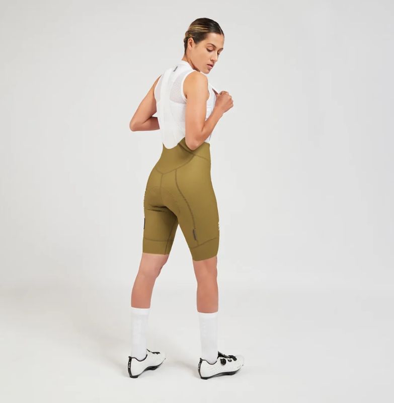 LICRA SUAREZ BIB SHORT HARD SEPIA PRO MARRON 2.3 WOMEN