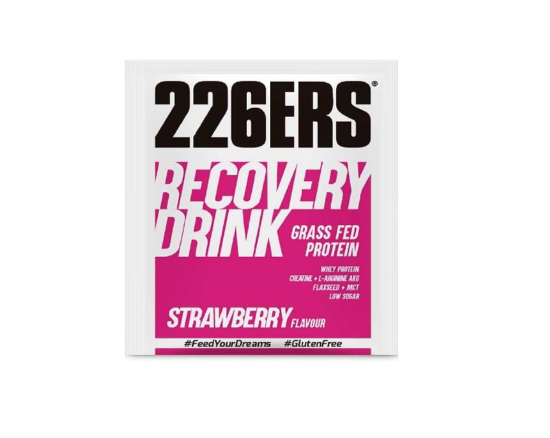 RECOVERY DRINK 50g STRAWBERRY - MONODOSE