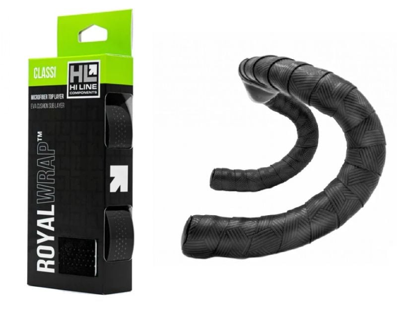 CINTA PARA MANUBRIO DE RUTA HI LINE TACKI ROYAL WRAP NEGRO