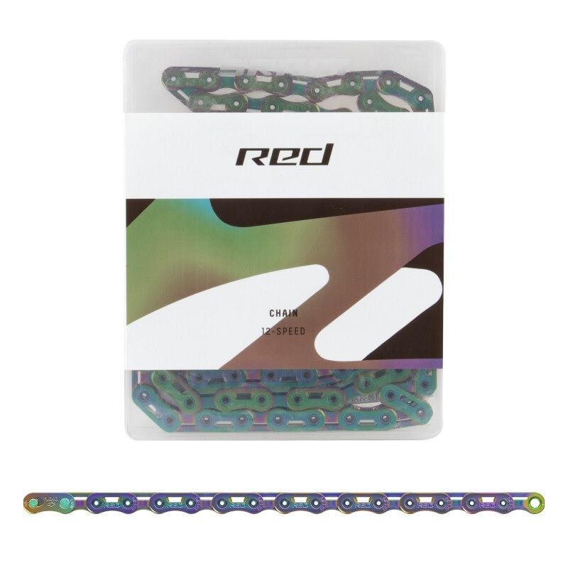 Cadena SRAM Red E1 Flattop 126Links Rainbow w/ PowerLock