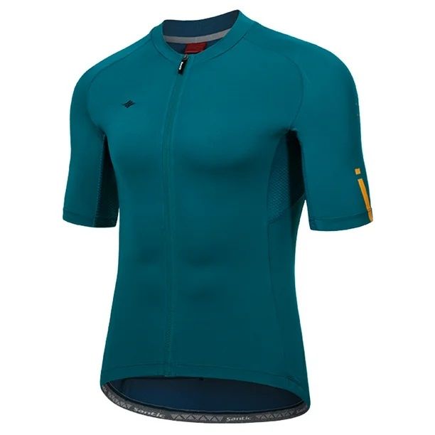 MAILLOT MANGA CORTA SANTIC VERDE OSCURO