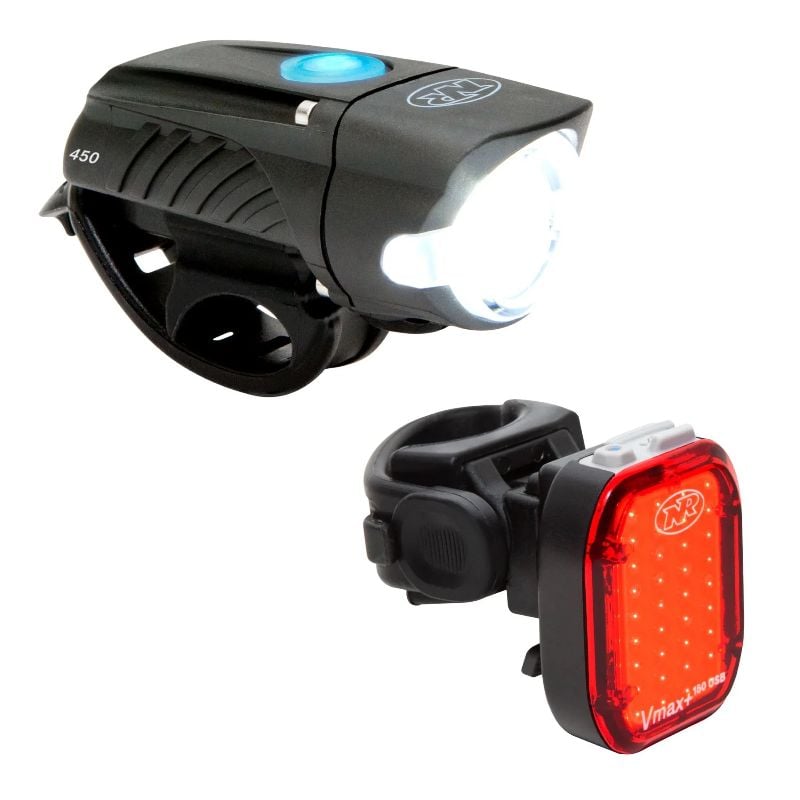 Combo 450 Luz Delantera Swift 450 y Vmax+ 180 Nite Rider