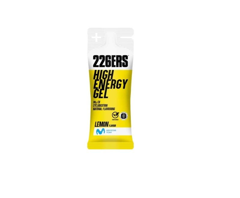 226ERS HIGH ENERGY GEL 30G CH CYCLODEXTRIN NATURAL FLAVOURING LEMON
