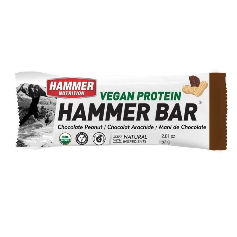 HAMMER BAR VEGAN PROTEIN CHOCOLATE PEANUT