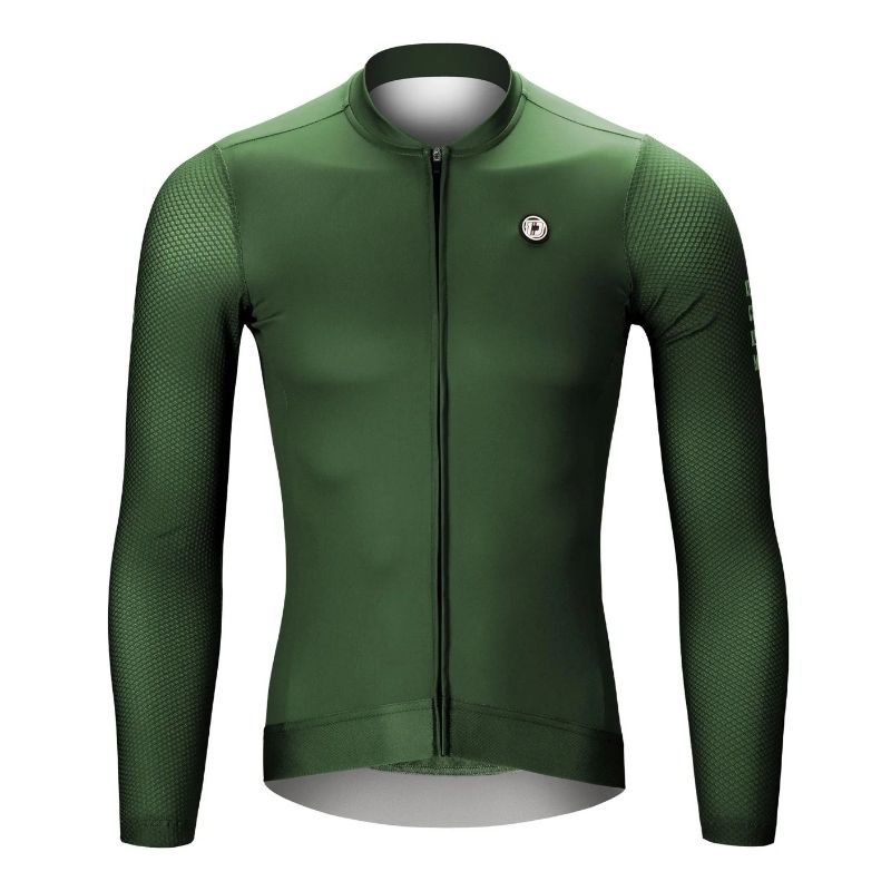 MAILLOT DAREVIE DVJ187 LIFTNT LS JERSEY GREEN MANGA LARGA