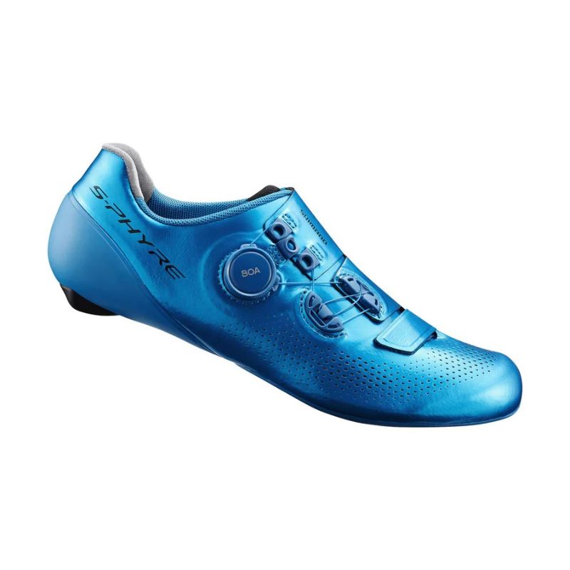 ZAPATO RUTA SHIMANO RC901T S-PHYRE AZUL TALLA 44 RUTA Y PISTA RECOMENDADO