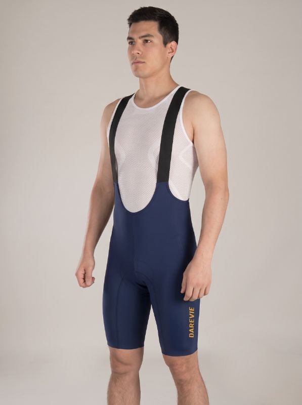 LICRA DAREVIE DVP106-GD LUNEXT BIB SHORTS ITALY ELASTIC INTERFACE WALLONE PAD-BLUE
