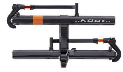 Porta bicicleta DE BARRA DE TIRO KUAT SHERPA 2.0 COLOR NEGRO CON NARANJA